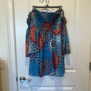 Off the shoulder dress